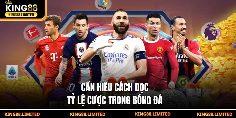 Cần hiểu cách đọc tỷ lệ cược trong bóng đá