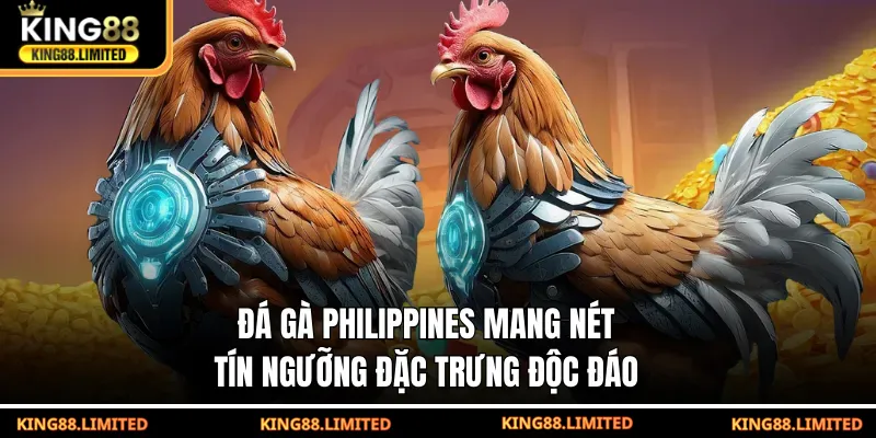 Đá gà Philippines mang nét tín ngưỡng đặc trưng độc đáo