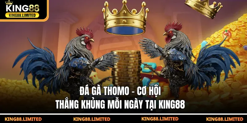 Đá Gà Thomo - Cơ Hội Thắng Khủng Mỗi Ngày Tại KING88 Đá gà thomo - Cơ hội thắng khủng mỗi ngày tại King88