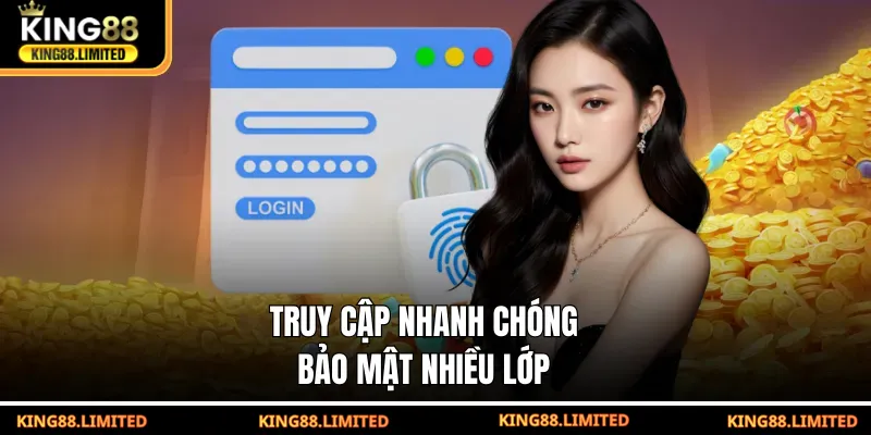 Truy cập nhanh chóng, bảo mật nhiều lớp