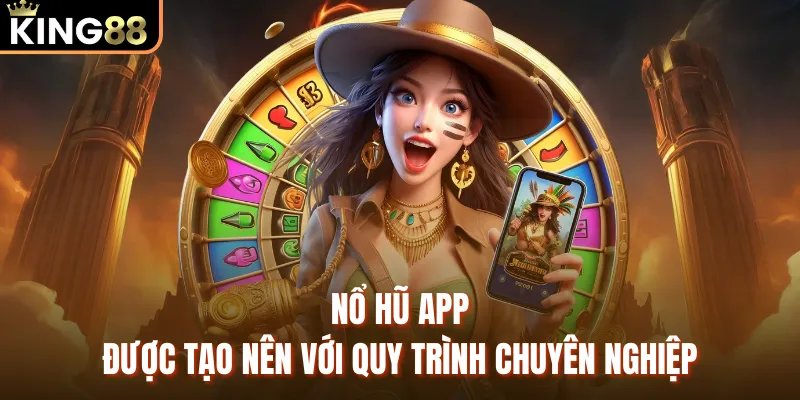 Nổ Hũ App - Ứng Dụng Chuyên Nghiệp Cho Sân Chơi KING88 Nổ hũ app được tạo nên với quy trình chuyên nghiệp